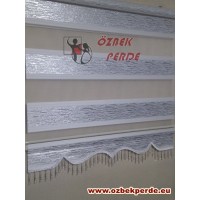 Buzul Yarı Pliseli Zebra Perde